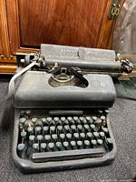 Front view showing full keyboard and body