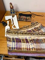 All items laid out on table