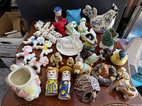 Overall view of entire assortment on tabletop