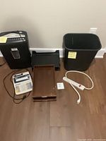 overall view of all six items together