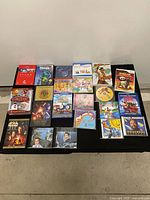 All items laid out on table showing full lot