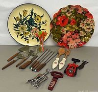 All items laid out showing variety and condition