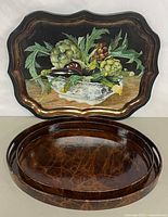 All three trays overview