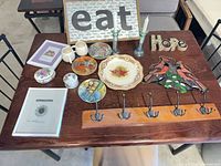 Group shot of all items on table