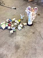 All three items together on floor