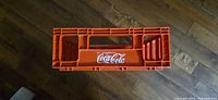 Top view showing Coca-Cola logo and overall condition