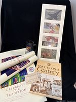 Group shot of all memorabilia items