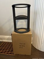 Firewood splitter ring on top of original box