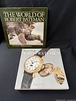 Front covers of both books displayed upright