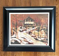 Full view of framed print