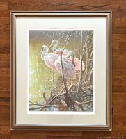 Full framed print showing entire artwork and frame