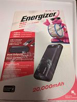 Front of Energizer UE20066 retail box