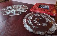 Both glass pieces and Walther Glas box