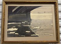 Framed artwork full view