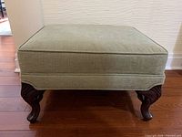 Full view of ottoman front