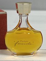 Front view of Farouche perfume bottle