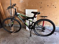 Left side full view of Supercycle mountain bike