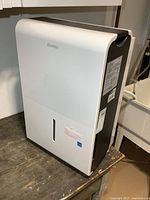 Front angled view of Danby dehumidifier