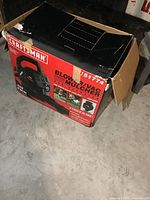 Closed Craftsman box showing product details