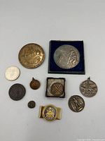 Overview of all ten collectibles laid out