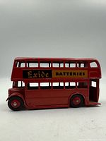 Left side view showing Exide Batteries decal