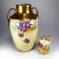 Both vases front view
