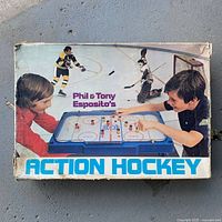 Original box top showing branding and graphics