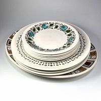 Stacked set showing all 9 dishes