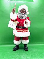 Full view of Santa figurine front