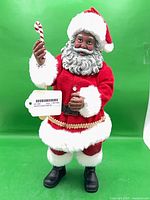 Full view of Santa figurine front