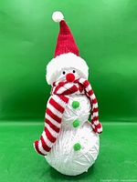 Full view of Kozy Knit Snowman figurine