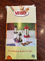 Retail box front showing Velox branding and product images