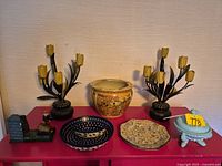 Full lot on shelf showing all listed items