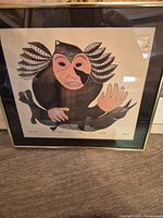 Full framed print showing entire artwork