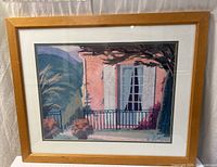 Full view of framed Vanguard Studios print