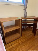 Both furniture pieces side by side showing overall design and finishes