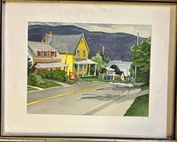 Full framed painting front view