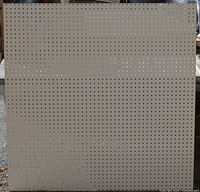 Front view white-painted side of standard panel