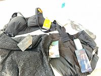 Group of undergarments with tags visible