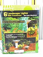 Front of boxed Illuminating Options 6-light landscape kit