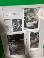 Front view of sealed IKEA VITABY multi-photo frame showing photo openings and packaging
