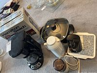 All appliances arranged together for overview