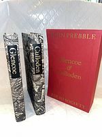 Two volumes Glencoe and Culloden with red slipcase