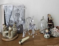 Group shot of all Christmas decor pieces