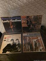 All four Peter & Gordon albums laid out