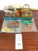 Overall lot layout in bags and box