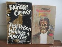 Front covers of both paperback books