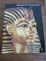 Front cover showing Tutankhamun mask image