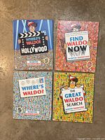 All four Where's Waldo hardcover books front covers
