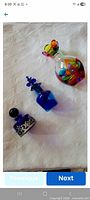 Overview of all three perfume bottles